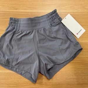 lululemon athletica Women’s High-Rise Athletic Shorts — Gray